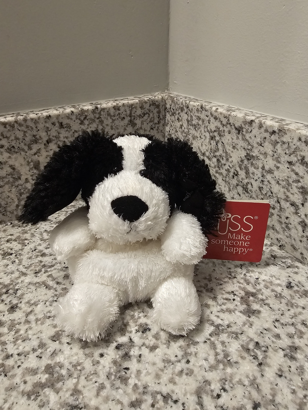 Russ Berrie Luvvies Lisa Mini Plush Dog Puppy Beanbag